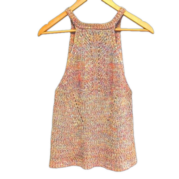 Anthropologie John+Jenn Top Sleeveless Knit Multicolor 100% Cotton - Picture 2 of 8